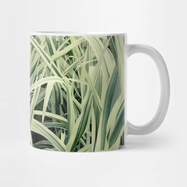 Tall Grass with White Stripes Photo by EdenLiving